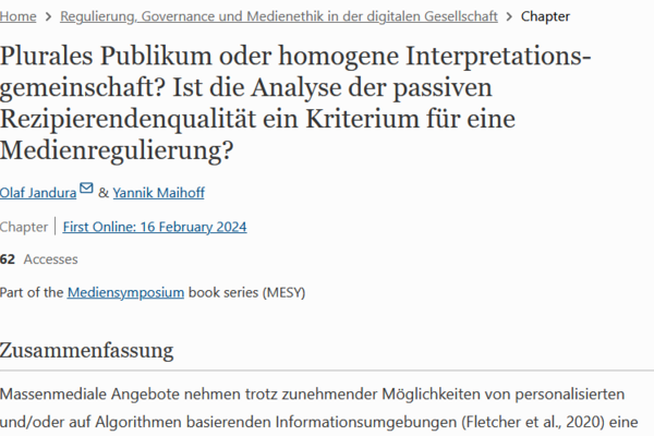 Plurales Publikum